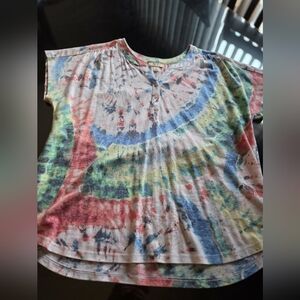 Tie-Dye Style & Co. Brushed Cotton XL.  Perfect Condition!  Smoke/Pet Free Home!